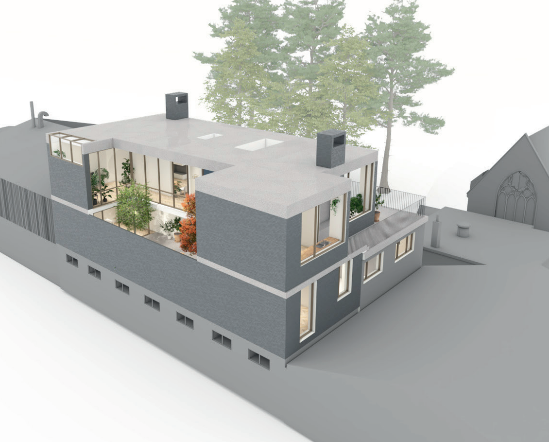 Rooftop extension, Frome – Splinter Structures